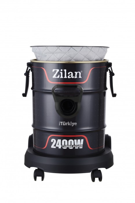 Aspirator Zilan ZLN2006, Putere 2400W, Putere aspirare 200W, Fara sac, Functie de suflare, Capacitate 21L