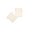 Saculete Organza Bej 9x12 cm, 10 Buc - Pungi Cadou Elegante Bijuterii, Marturii Nunta, Diverse Ocazii