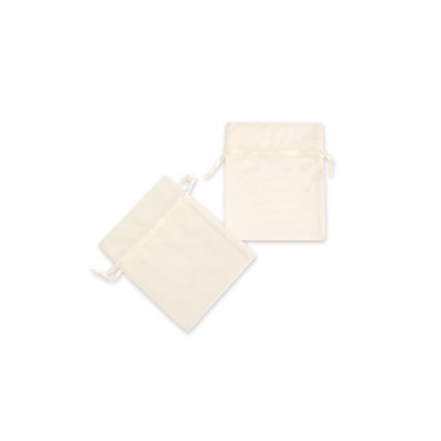 Set Saculete Organza, 9x12cm, Bej, 10 Bucăți foto