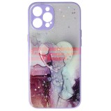 Husa iPhone 12 Pro Max Marmura Pop Design Premium, Toc TPU Protectie Camera, Accesorii GSM