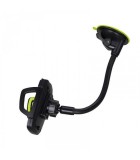 Suport telefon negru auto cu montare pe geam GOLF CH07