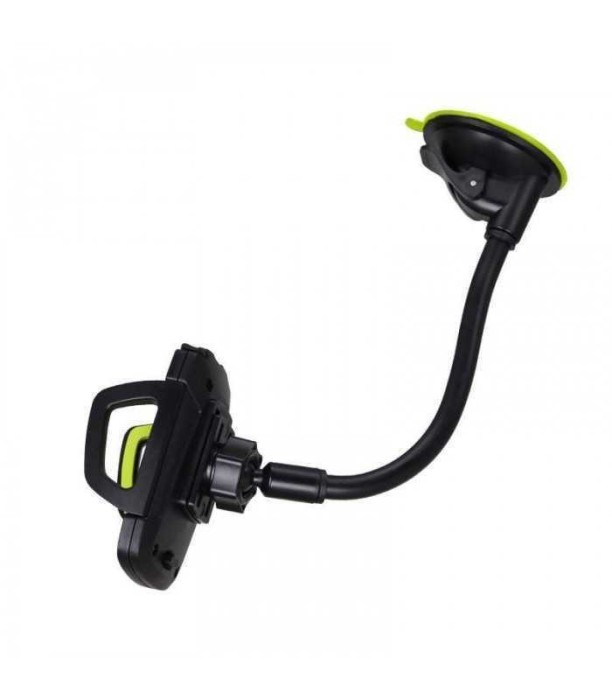 Suport telefon negru auto cu montare pe geam GOLF CH07