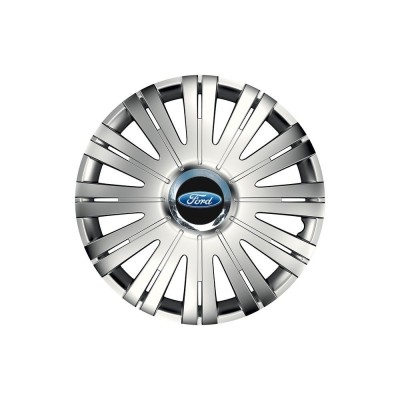 Set 4 capace roti Cu Inel Cromat Active R14 Compatibil Cu Ford foto