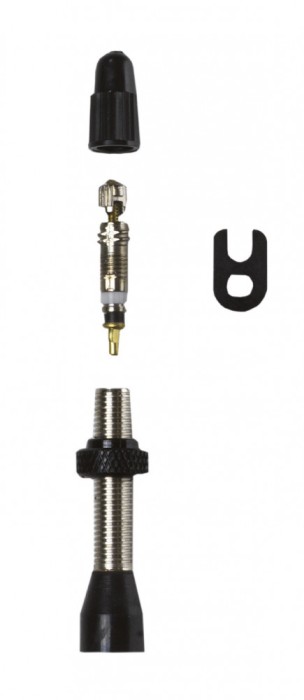 Valva Tubeless Demontabila Presta baza Conica Cod:421830660RM