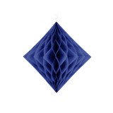Honeycomb diamant albastru 30 cm