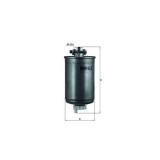 Filtru combustibil Ford Galaxy I; Peugeot 306; Renault Trucks C; Scania 4 - Series; Seat Alhambra; Skoda Felicia I Pick-Up; VW Bora I, Caddy I,