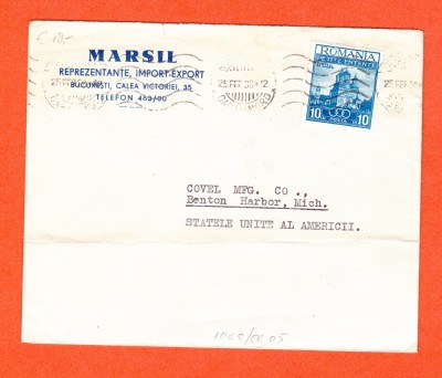 AMS - PLIC ROMANIA - SUA 1938 foto
