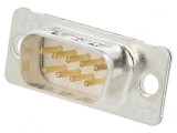 Conector D-Sub 9-Pini Montare Panou 5A