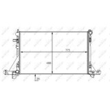 NRF Radiator, racire motor
