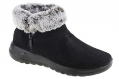 Cizme de iarna Skechers On The Go Joy-Savvy 144003-BKGY negru foto