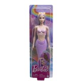 BARBIE DREAMTOPIA PAPUSA SIRENA CU PAR MOV SI COADA MOV, Mattel