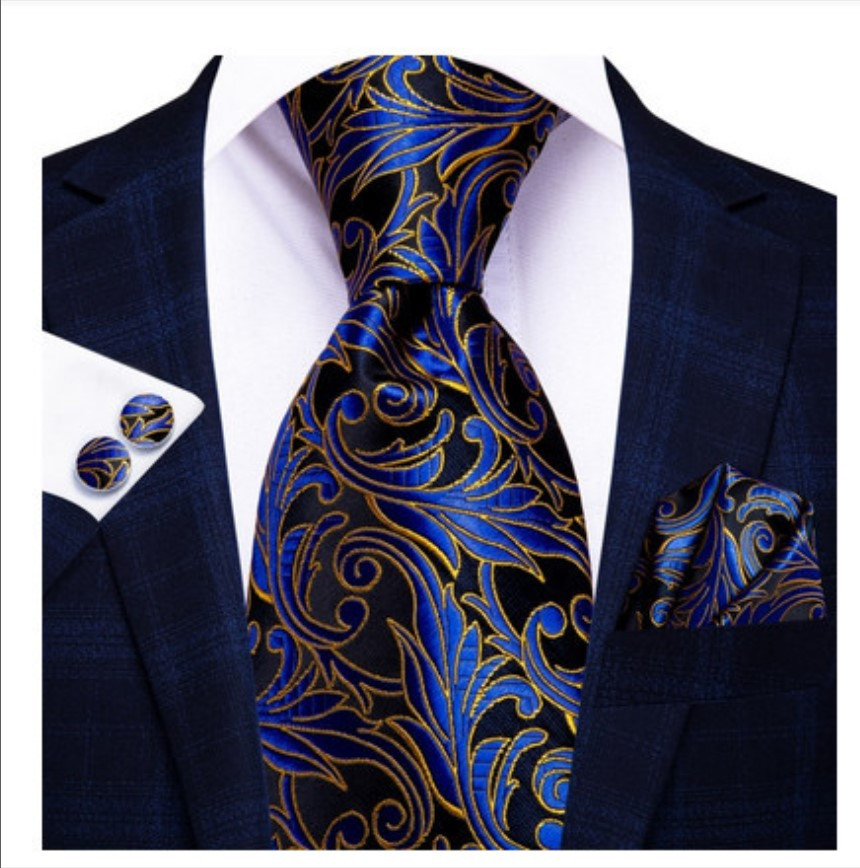 Set cravata + batista + butoni - matase 100% - model 58 | Okazii.ro
