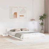 Cumpara ieftin Cadru de pat Alb 160 x 200 cm lemn
