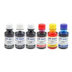 Cerneala pentru cartuse reincarcabile Canon in 6 culori - 100 ml/culoare