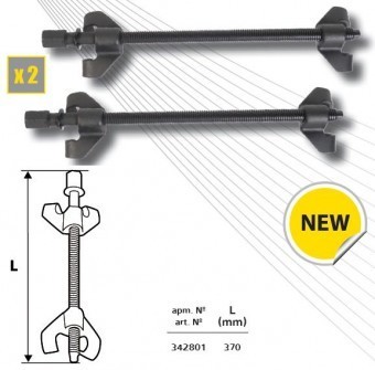 Presa pentru arcuri 2 buc., 370mm, TopMaster SCU Mania Presa pentru arcuri 2 buc., 370mm, TopMaster SCU Mania
