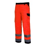 PANTALON REFLECTORIZANT PREMIUM / PORTOCALIU - 3XL