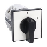 Intrerupator 125A 37kw 0-1 ON-OFF 3 poli IP40 industrial cu came incastrabil cu came PACO pentru tablouri, KONCAR