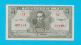 Bolivia 5 Bolivianos 1928 aUNC seria C3 091494