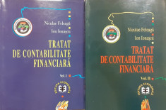Tratat de contabilitate financiara 2 volume foto
