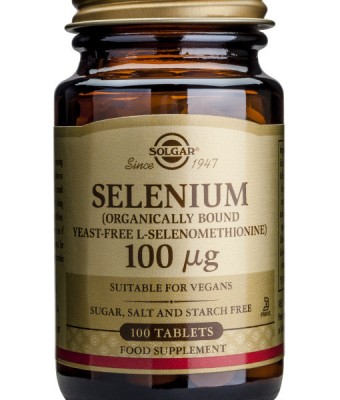 Selenium 100mcg Solgar 100cps foto