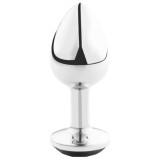 Secretplay Toys-Plug Anal Negru M-Metal