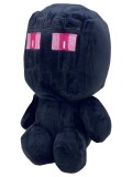 Jucarie Plus Minecraft - Enderman cu Ochi Roz