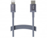 Cumpara ieftin Cablu de incarcare USB-C la Lightning Amazon Basics, cablu impletit din nailon, 1.8 m - RESIGILAT