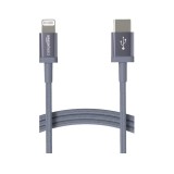 Cablu de incarcare USB-C la Lightning Amazon Basics, cablu impletit din nailon, 1.8 m - RESIGILAT