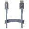Cablu de incarcare USB-C la Lightning Amazon Basics, cablu impletit din nailon, 1.8 m - RESIGILAT