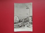 CARTE POSTALA - RPR - HUNEDOARA - PE STR. I.L. CARAGIALE