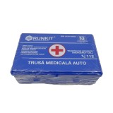 Trusa sanitara auto DIN13164, aviz MS si RAR, albastra RUNKIT