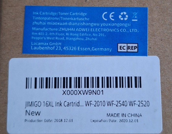 Cartuse pentru imprimantele Epson WorkForce
