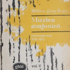 Muzica simfonica contemporana (1950-1970), vol. V - Wilhelm Georg Berger