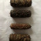 Lot 4 bucati rol de zugravit cu model, vechi, vintage ,15 cm lungime