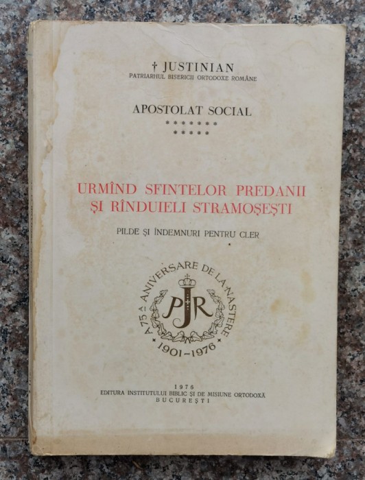 Urmand Sfintelor Predanii Si Randuieli Stramosesti - Colectiv , O265