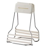 Clema pentru boluri, flippy, anti-alunecare, din silicon, de uz casnic, rezistent la temperaturi inalte, 17.6x11.5x5.15cm, gri