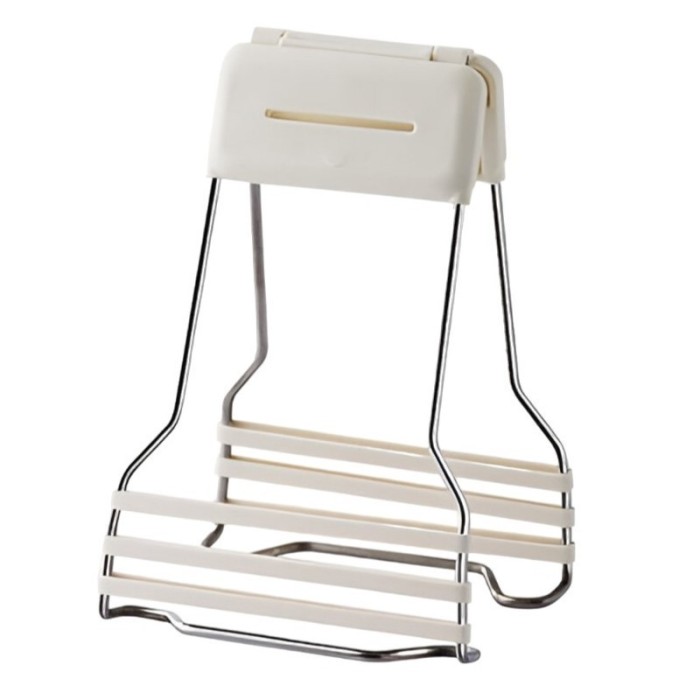 Clema pentru boluri, flippy, anti-alunecare, din silicon, de uz casnic, rezistent la temperaturi inalte, 17.6x11.5x5.15cm, gri