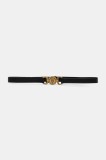 Kurt Geiger London curea de piele culoarea negru, 5010700109