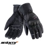 Manusi barbati pentru scuter - motocicleta Touring iarna Seventy model SD-T5 negru Negru XL (10 cm)