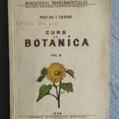 CURS DE BOTANICA - PROF. DR. I. TUDOR - 1956 - INSTITUT AGRONOMIC "N. BALCESCU"