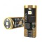 Becuri led T10 W5W Canbus 3 SMD 3838 Xentech set de 2 buc - 6000 k