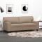 Gossi canapea cu 2 locuri, cappuccino, 140 cm, piele ecologica