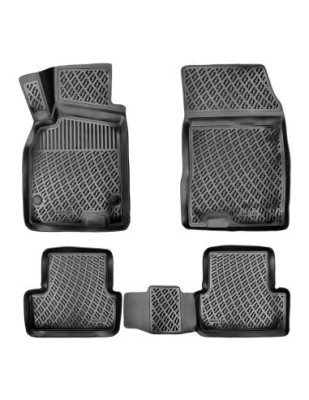Set covorase auto din cauciuc tip tavita Renault Fluence 2009- foto