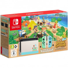 Consola Nintendo Switch - Editia Welcome to Animal Crossing Joc Inclus foto
