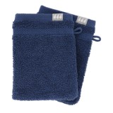 Set 2 Mănuși De Baie 15X21 Cm 100% Bumbac &ndash; Blue | Mănuși Baie