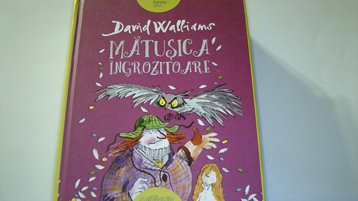 David Walliams - MATUSICA INGROZITOARE ( editura Arthur, 2016)