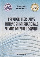 Prevederi legislative interne si internationale privind drepturile omului foto