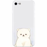 Husa silicon pentru Apple Iphone 5 / 5S / SE, Bear