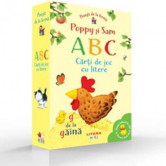 Povești de la fermă. Poppy și Sam. ABC. Cărți de joc cu litere - Hardcover - Stephen Cartwright, Simon Taylor-Kilety - Litera mică
