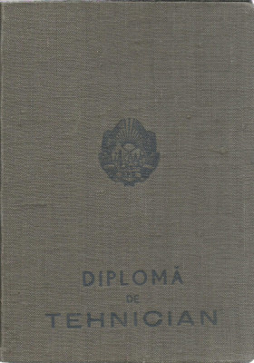 AMS# - DIPLOMA DE TEHNICIAN CONTABIL RPR 1951 foto